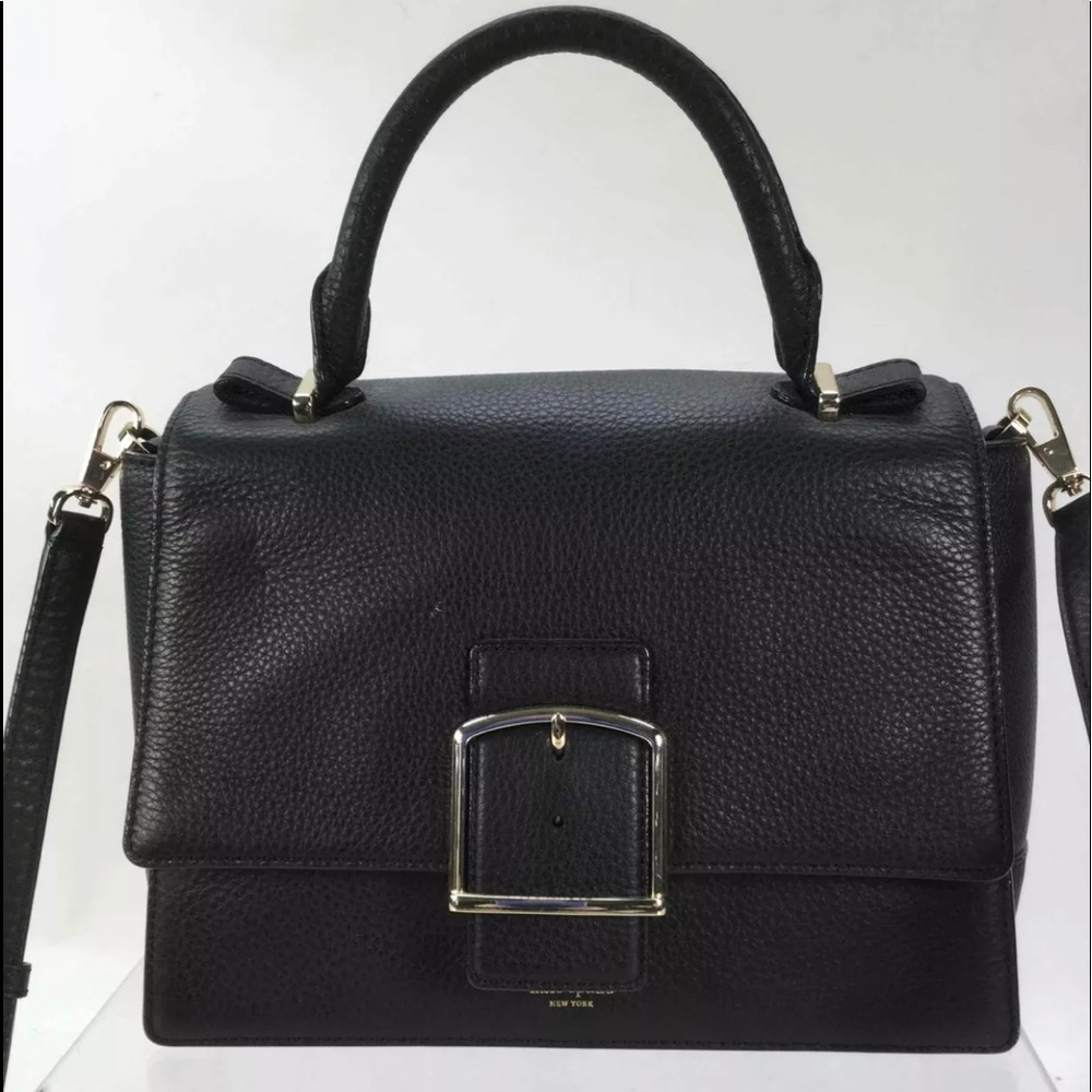 Kate Spade NY Leather Fold Over Closure Crossbody